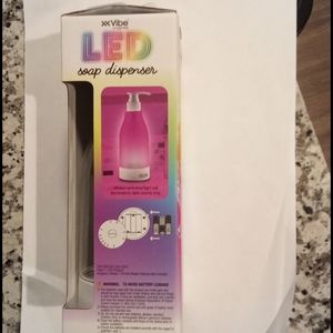 Led soap dispenser